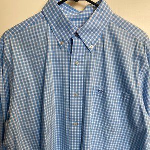 GUARDED GINGHAM INTERCOASTAL PERFORMANCE SPORT SHI